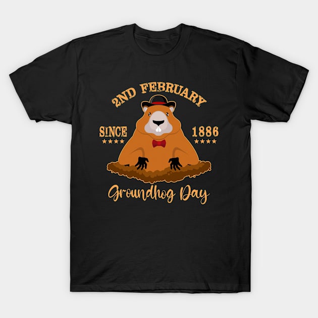 Groundhog Day Design for Kids Men Women Gift T-Shirt by rebuffquagga